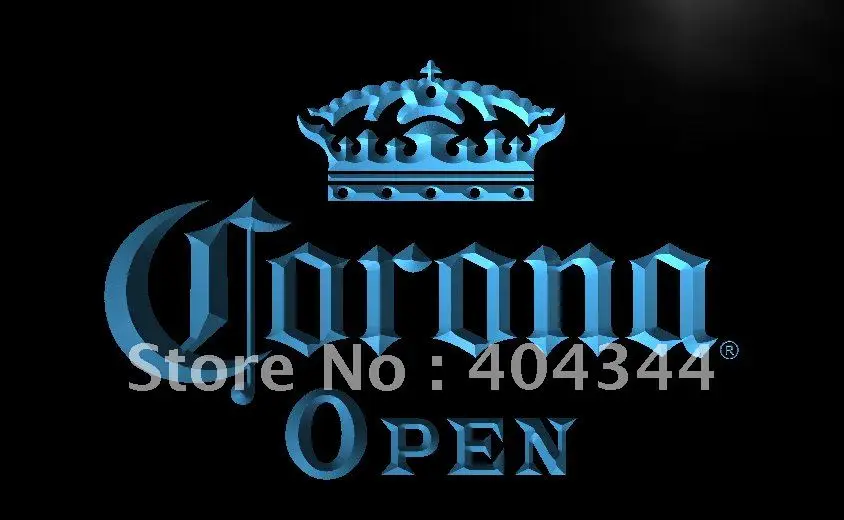 LE114 OPEN Corona Beer Pub Bar Club NR LED Neon Light Sign home decor