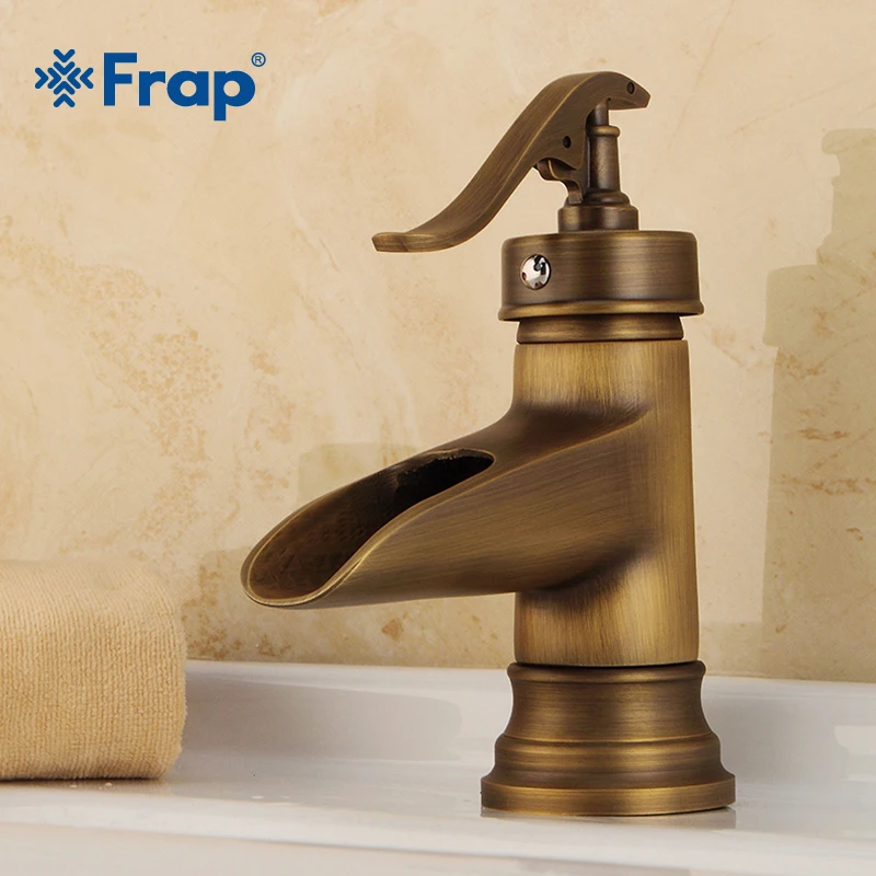 FRAP Golden Arts кран с одной ручкой смеситель для кухни и ванной раковины на бортике