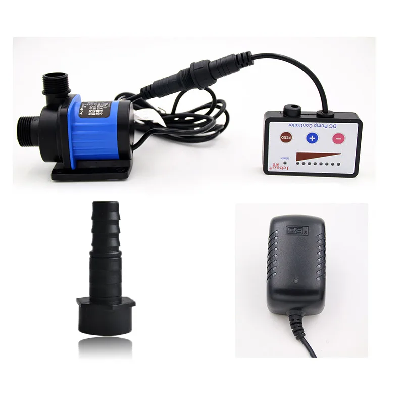 

JEBAO DC1200 1200L/H Frequency conversion adjustable speed filter aquarium fish tank ultra quiet mini submersible pump 110V 220V