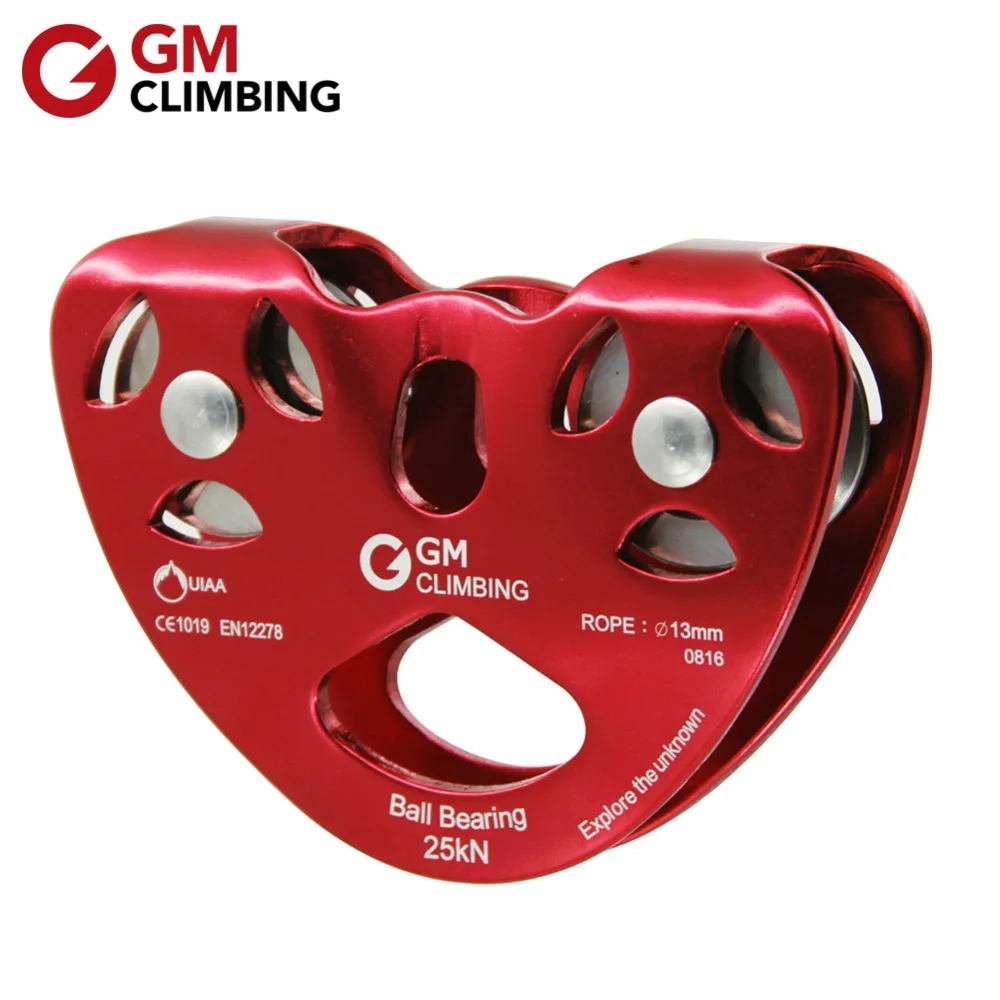 Buy GM CLIMBING Pulley Ball Bearing Zipline Pulley CE