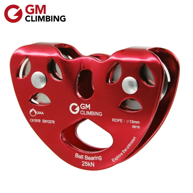 Buy GM CLIMBING Pulley Ball Bearing Zipline Pulley CE