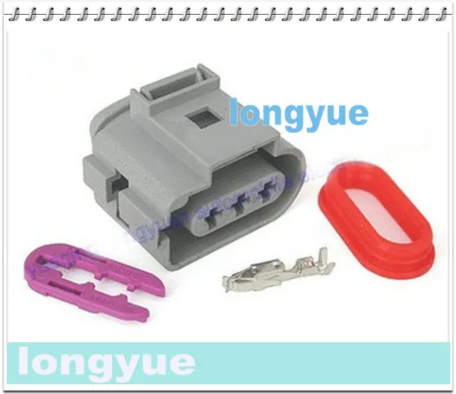 

longyue2 kit 3 pin Way female plug O2 Oxygen Sensor Connector for Audi VW