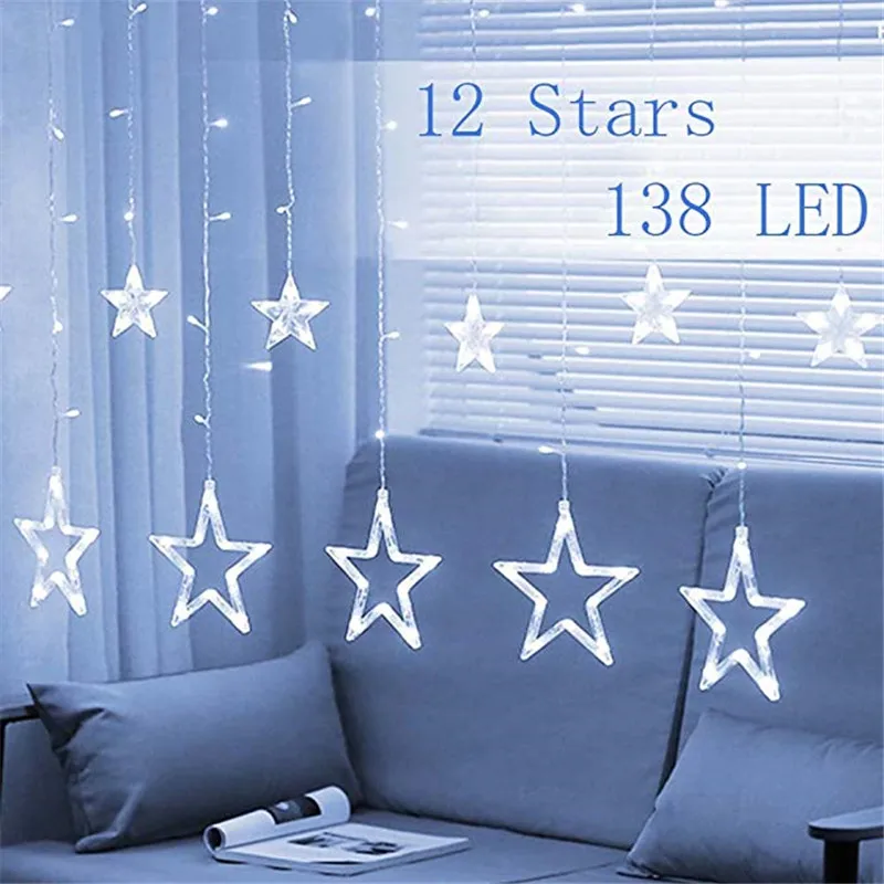 

Led Christmas String Fairy lights Outdoor AC220V EU Plug Garland Lamp Decorations for Home Party Garden Wedding Holiday lighting