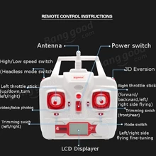 SYMA X8G 2.4G 4CH 6 Axis Venture with 5MP/8MP Wide Angle HD Camera RC Quadcopter drone a Gimbal As Gift Fit Gropro