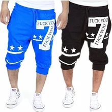 ZOGAA мужские свободные повседневные шорты шаровары для бега спортивные штаны уличная одежда для фитнеса укороченные мужские шорты для бодибилдинга