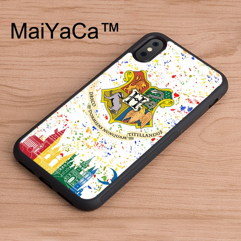 MaiYaCa Harry Potter Hogwarts Printed TPU Back Case For