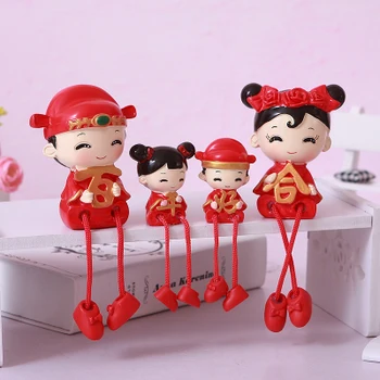 

Outseam doll furnishing articles furnishing articles decorations wedding gift oh lovely rabbit rabbit crafts are a family of fou