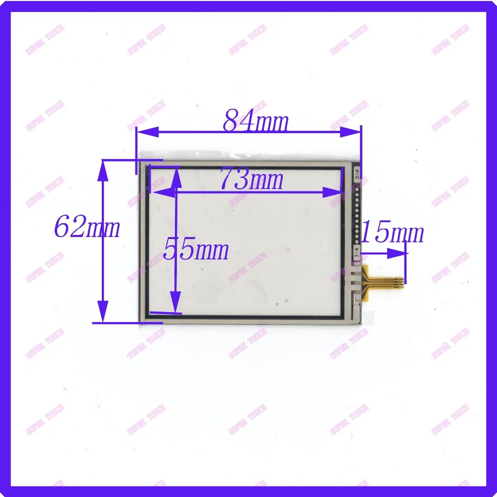

ZhiYuSun 3.8inch 4 lins Touch Screen 84mm*62mm Touch sensor glass Industrial application 84*62