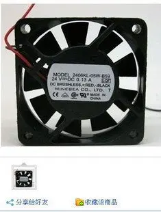 

NMB 2406KL-05W-B59 24V 0.13A Dual ball bearing Inverter Cooling fan