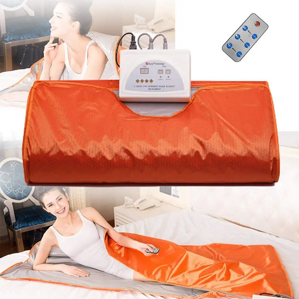 

Portable Sauna Blanket Digital Heat Infrared Sauna Slimming Detox Therapy Anti Ageing Upgraded Version Machine For Spa Salon