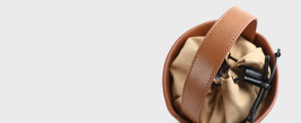 Blascher Summer Women Bags New Fashion Genuine Leather New Frosted Wooden One-Shoulder Handbag Bead Hanging Fishing Net Bag SQ64 (8)