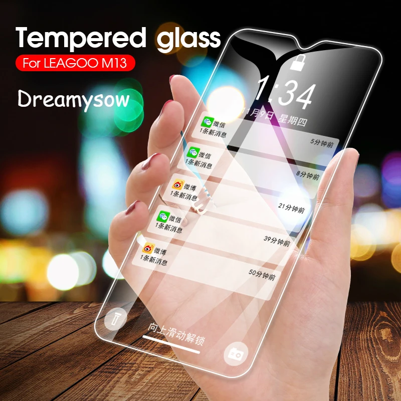 

Premium Screen Protector Film For LEAGOO T8 M13 M8 S9 S8 Pro M5 Plus T8S T5C Power2 Xrover Cover Protective Glass For LEAGOO M13