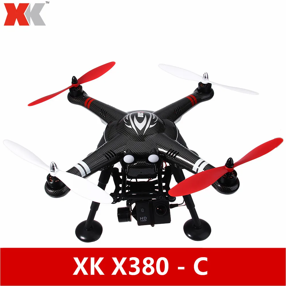 

Original XK X380-C 2.4GHz 4CH GPS FPV Remote Control Top-Level Configuration Brushless Quadcopter RTF With 1080P HD Camera Drone