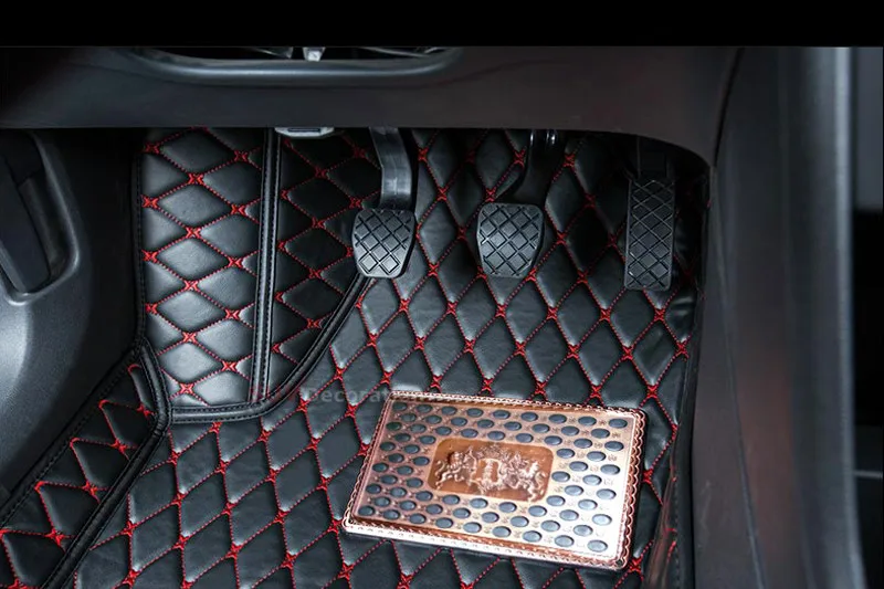 

Accessories For Volkswagen Beetle 2012 - 2015 Accessories Interior Leather Carpets Cover Car Foot Mat Floor Pad 1set