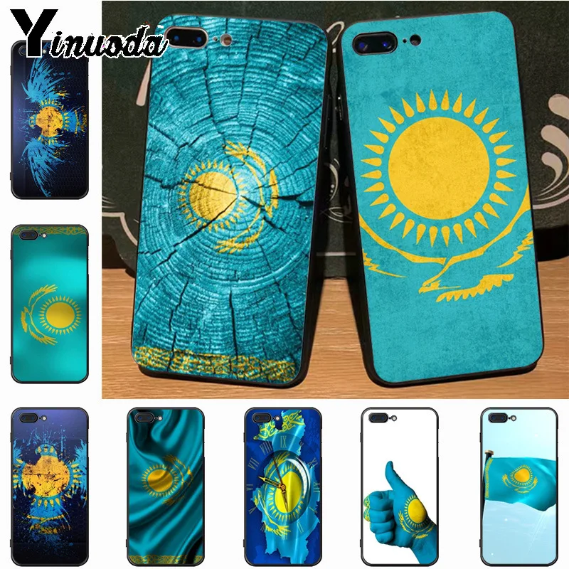 Yinuoda Казахский флаг уникальный дизайн новейший модный чехол для телефона iPhone 7plus