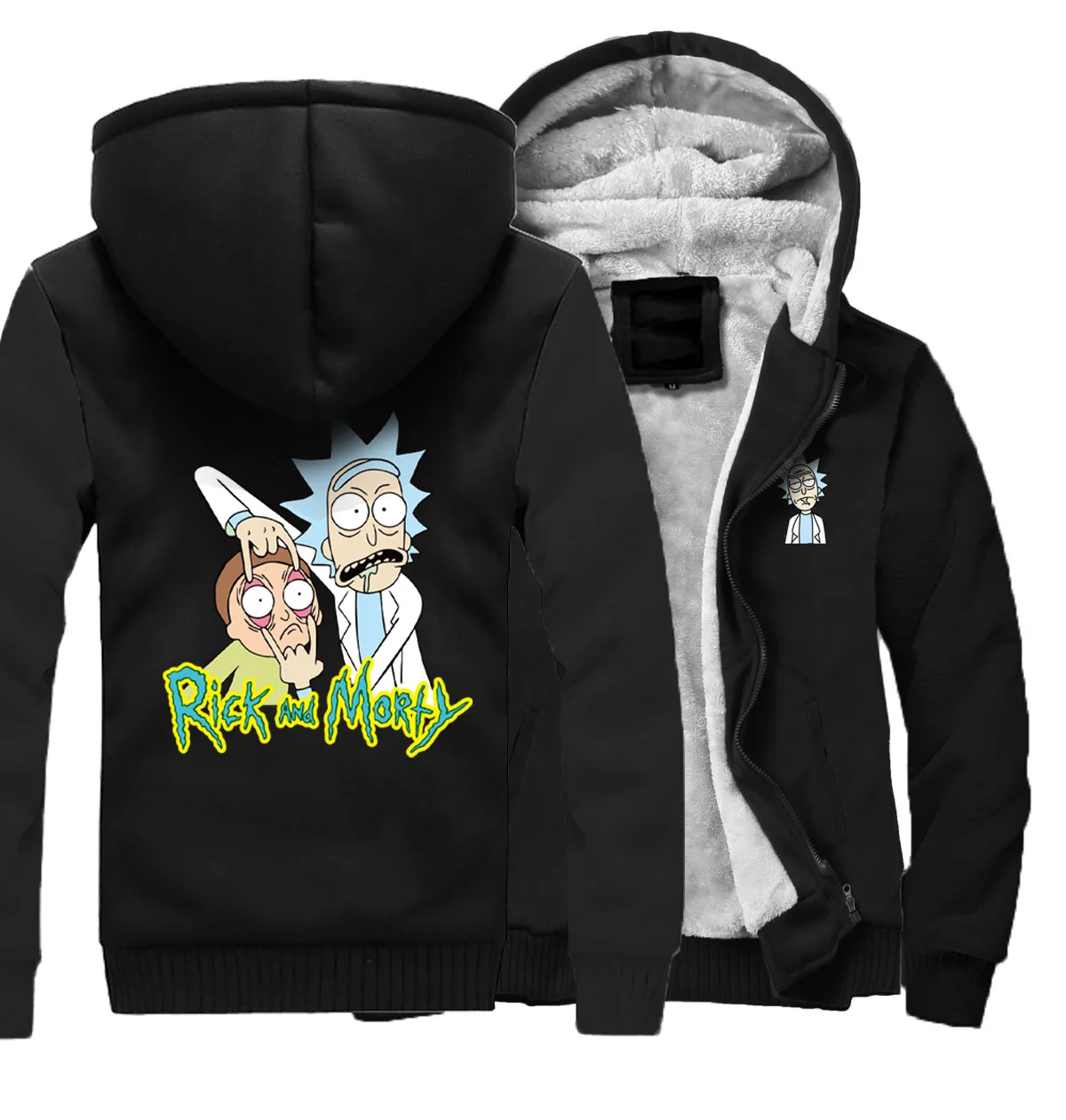 New Rick and Morty Coat Jacket