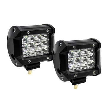 

36W Three-row LED Working Roof Strip Lights Cross-country Refitted Vehicle Lights 4 inches Led Light Bar Car Accessories