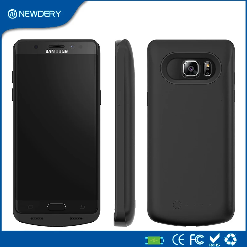 NEWDERY 5000mAh Battery Charger Case For Samsung Galaxy Note 7 / FE Luxury External Backup Power Bank Charger TPU Cover cases