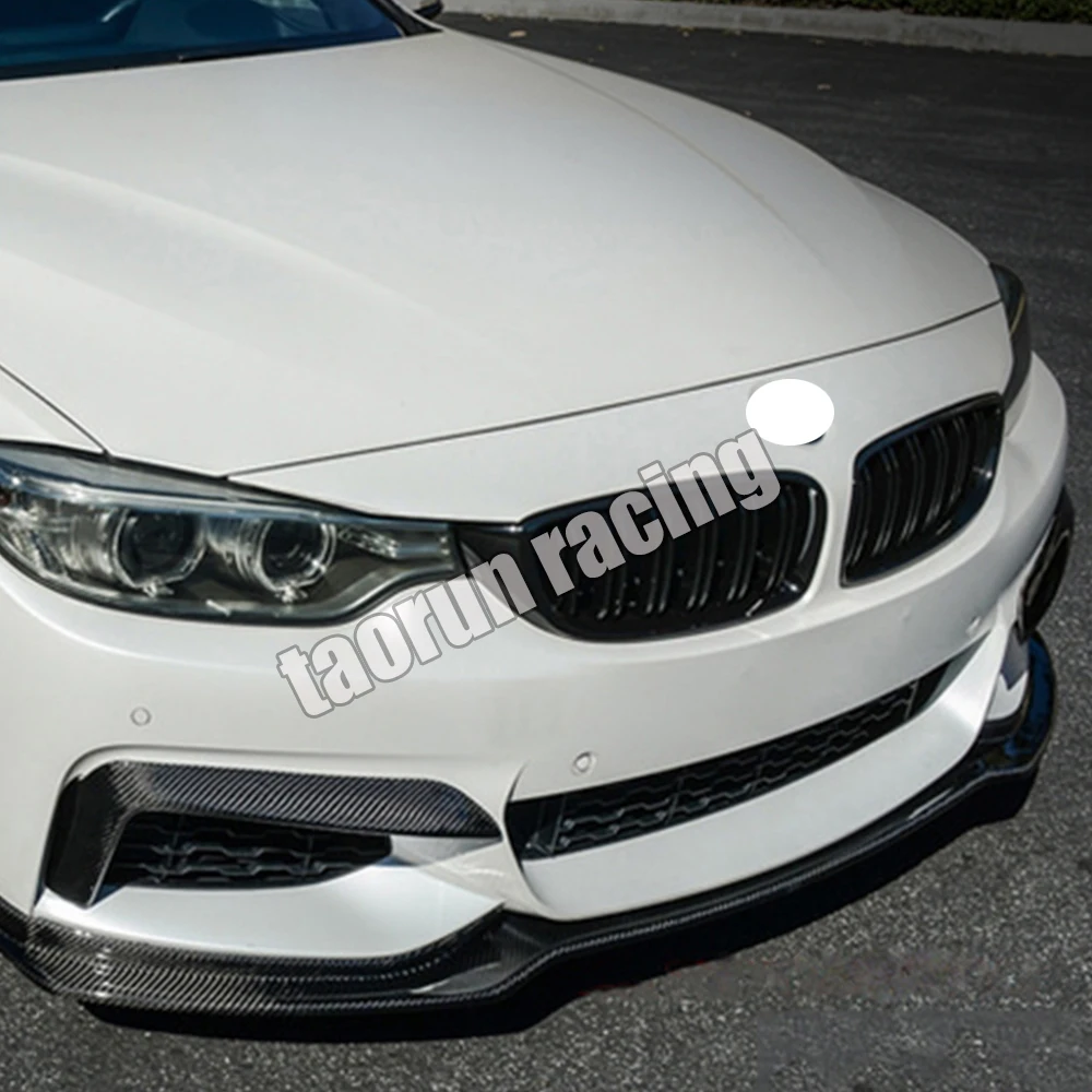 C Stlying спойлер для переднего бампера из углеродного волокна BMW F32 F33 F36 420 428 435 440 с M