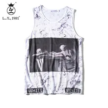 Summer Fashion Clothing Men’s Tank Top Cool Hip Hop Vest Sleeveless Tops Undershirt Singlets Streetwear