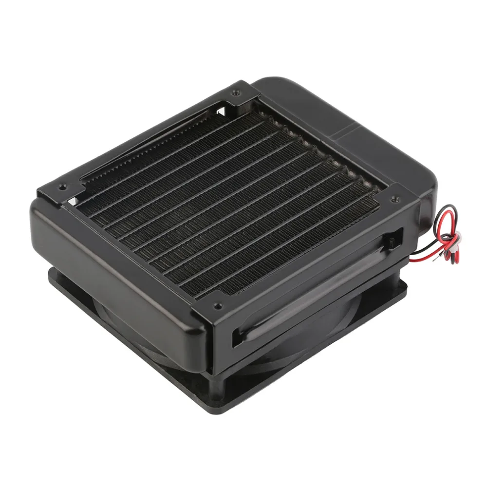 New 120mm Water Cooling CPU Cooler Row Heat Exchanger Radiator with Fan for PC Wholesale 4