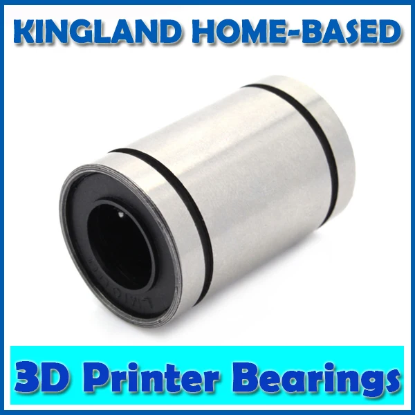10 Pcs LM8UU Linear Ball Bearing Bush Bushing CNC Parts For 3D Printer LM6UU LM10UU LM12UU LM20UU LM6LUU LM8LUU LM10LUU | Обустройство