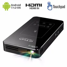 

OTHA Mini Projector for Phone Smart Projector with Touchpad 360degree Image Flip Support 1080P HD Mini Android Projector HDMI IN