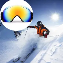 Сноуборд горнолыжные очки Шестерни Лыжный Спорт для взрослых очки Анти-туман УФ Двойной объектив Лыжный Спорт очки Открытый спортивный