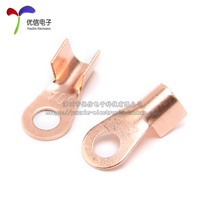 

10pcs/30A 60A 100A 150A Large current Terminals/Round nose/Wiring nose/Connection Copper slice