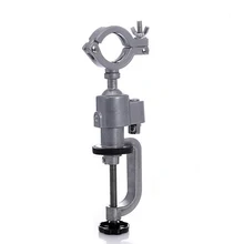 360 градусов вращающийся 42 мм стол тиски из алюминиевого сплава Универсальный тиски многофункциональный электрический держатель дрели Настольный зажим