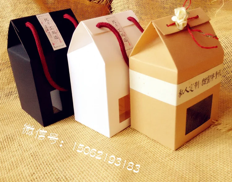 10*8*11 см Крафтовая упаковка коробка 380 мл мед/Джем/чайная коробка Favlor подарочная коробка с пластиковым отверстием