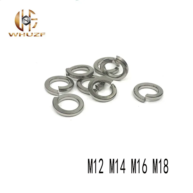 304 Stainless Steel M12 M14 M16 M18 Spring Washer Split Washer Split
