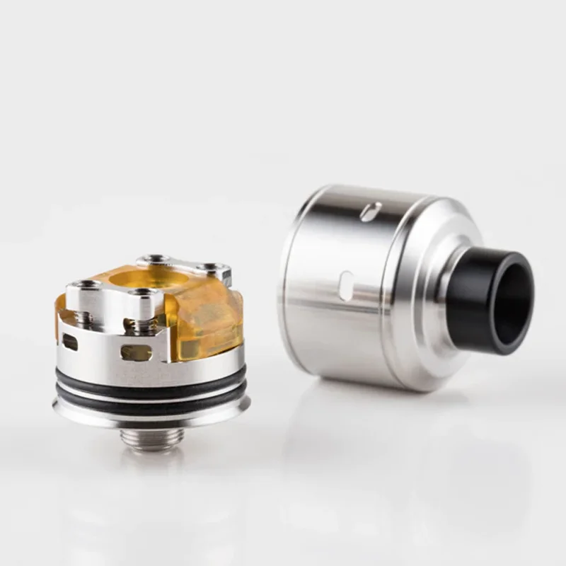 Shenray Citadel RDA Atomizer with Peek Insulators Electronic Cigarette 22mm Rebulidable Dripping Tank for Vape Box Mod Vaporizer Shenray Citadel RDA Atomizer with Peek Insulators Electronic Cigarette 22mm Rebulidable Dripping Tank for Vape Box Mod Vaporizer