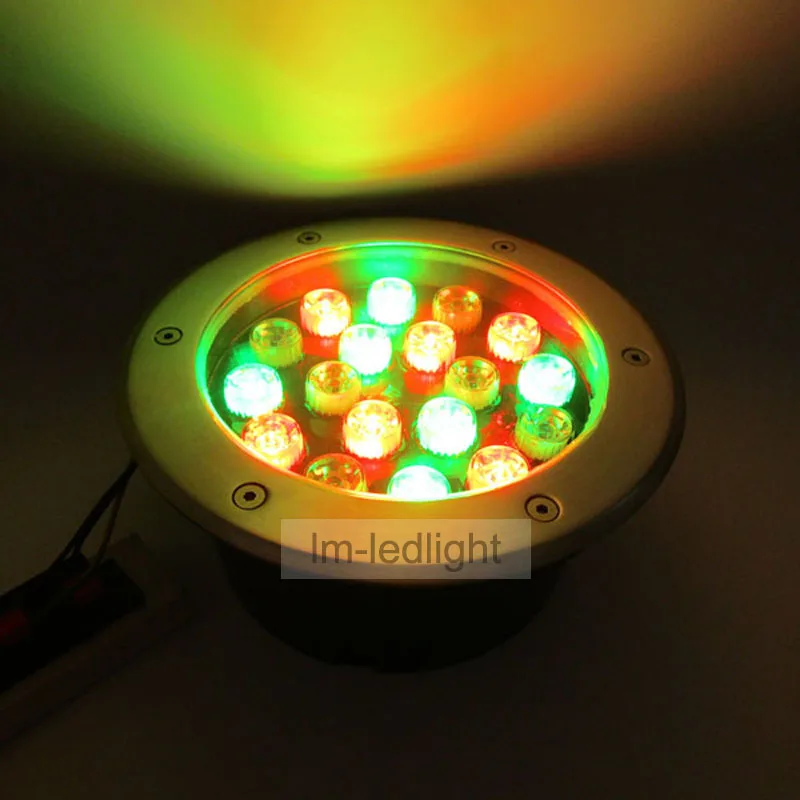 

8pcs underground led outdoor garden light 18W eclairage exterieur pour patio warm / neture / pure white pink outdoor led spot