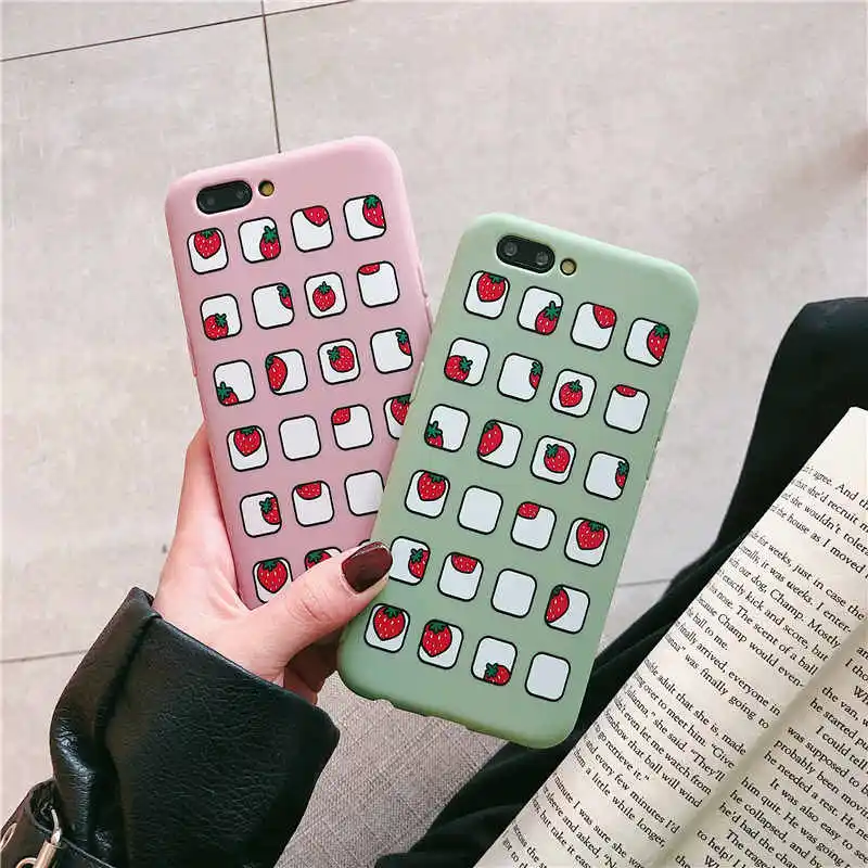 

Summer Color Phone Case For iPhone 6 6S 7 8 Plus Cute Cartoon Pattern Soft Case For iPhone XS Max XR X Silicone TPU Case Cover