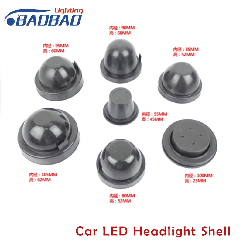 

Car LED Headlight Shell, Car styling Waterproof cover,Extended glue shell for Toyota Volkswagen Honda H1 H4 H7 H11 9005 9006
