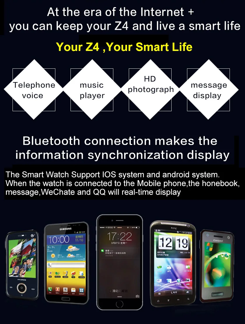 6.Z4 Smart watch