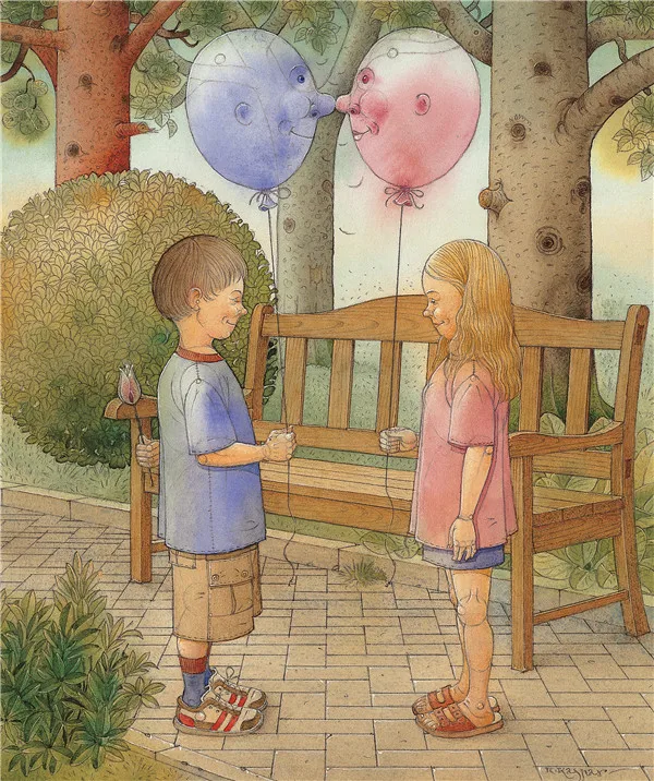 Kestutis-K-134-The First Date Painting