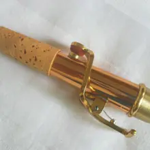 Bb сопрано для саксофона на шею фосфор, медь принадлежности для саксофона альт саксофон запасных частей