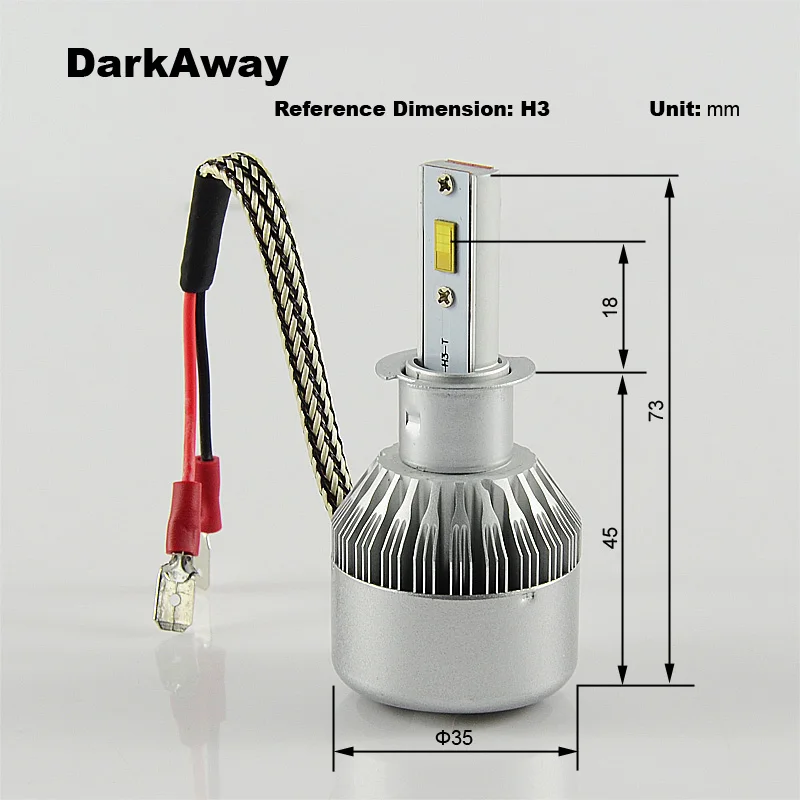 LED Car Headlight LH-C6F-H3- 8