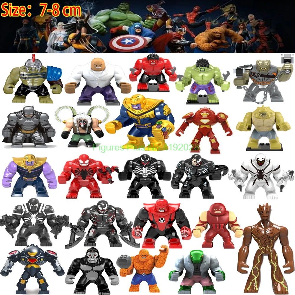 Большие размеры Фигурки Мстителей Marvel Endgame Thanos Venom Carnage энергетические камни