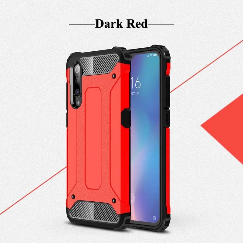 Чехол для Xiao mi Red mi Note 7 7A 8 8A 8T K20 GO mi 9T 9 SE mi 9 A3 Lite CC9E CC9 Pro Note 10, силиконовый защитный чехол для телефона - Цвет: Dark Red