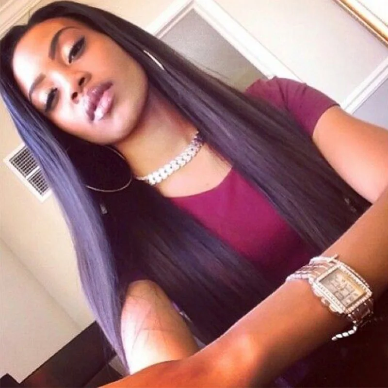 

7a Lanqi Hair Peruvian Straight Virgin Hair Stragiht Pruvian Virgin Hair 3 Bundles Sale Virgin Remy Human Hair Bundles