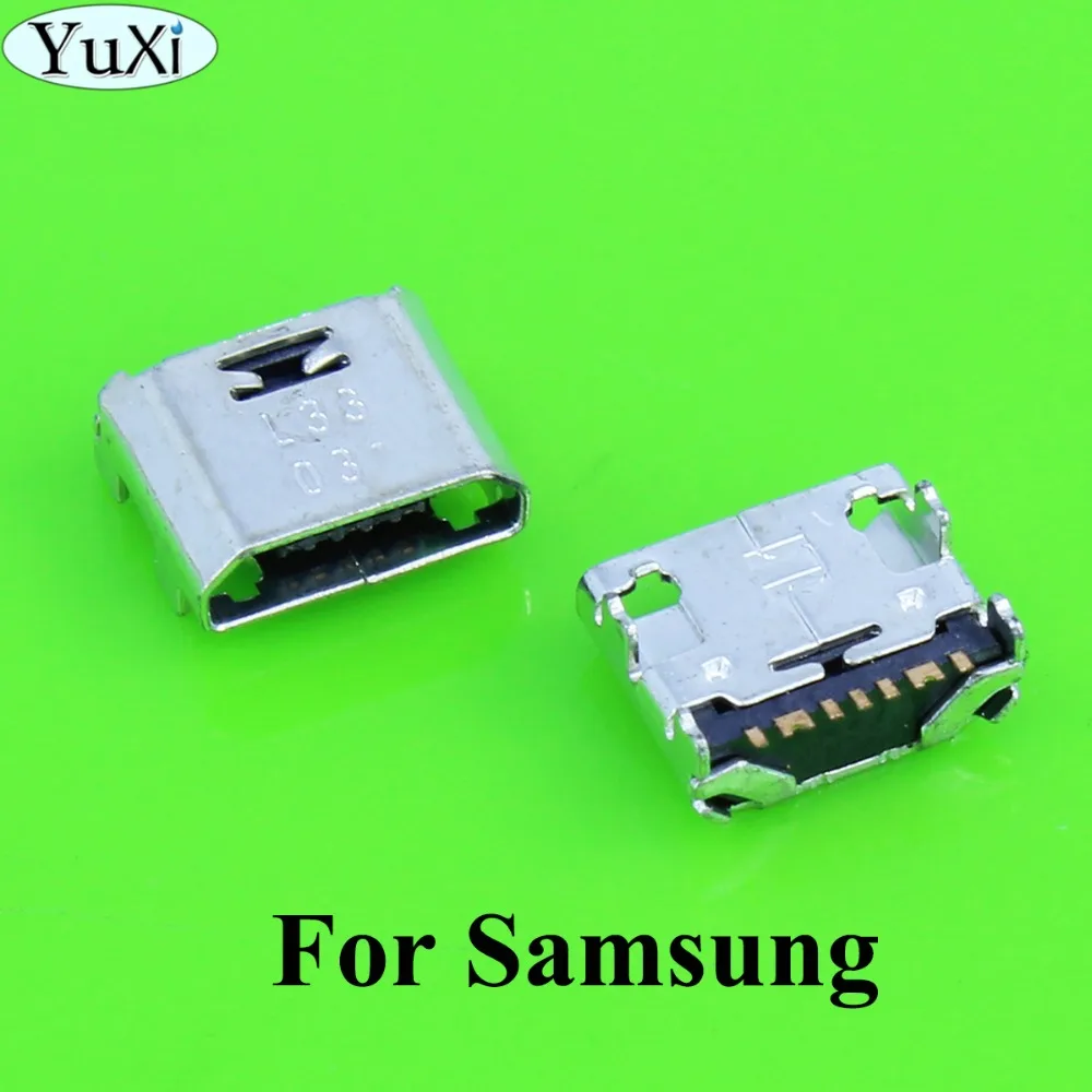 YuXi 10X для samsung GT-I9060 I9060 I8552 I8558 i9080 Micro USB разъем док-станции зарядный порт Разъем