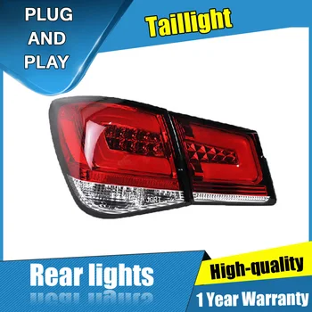 

4PCS Car Styling for Chevrolet Cruze Taillights 2010-2015 for Cruze LED Tail Lamp+Turn Signal+Brake+Reverse LED light
