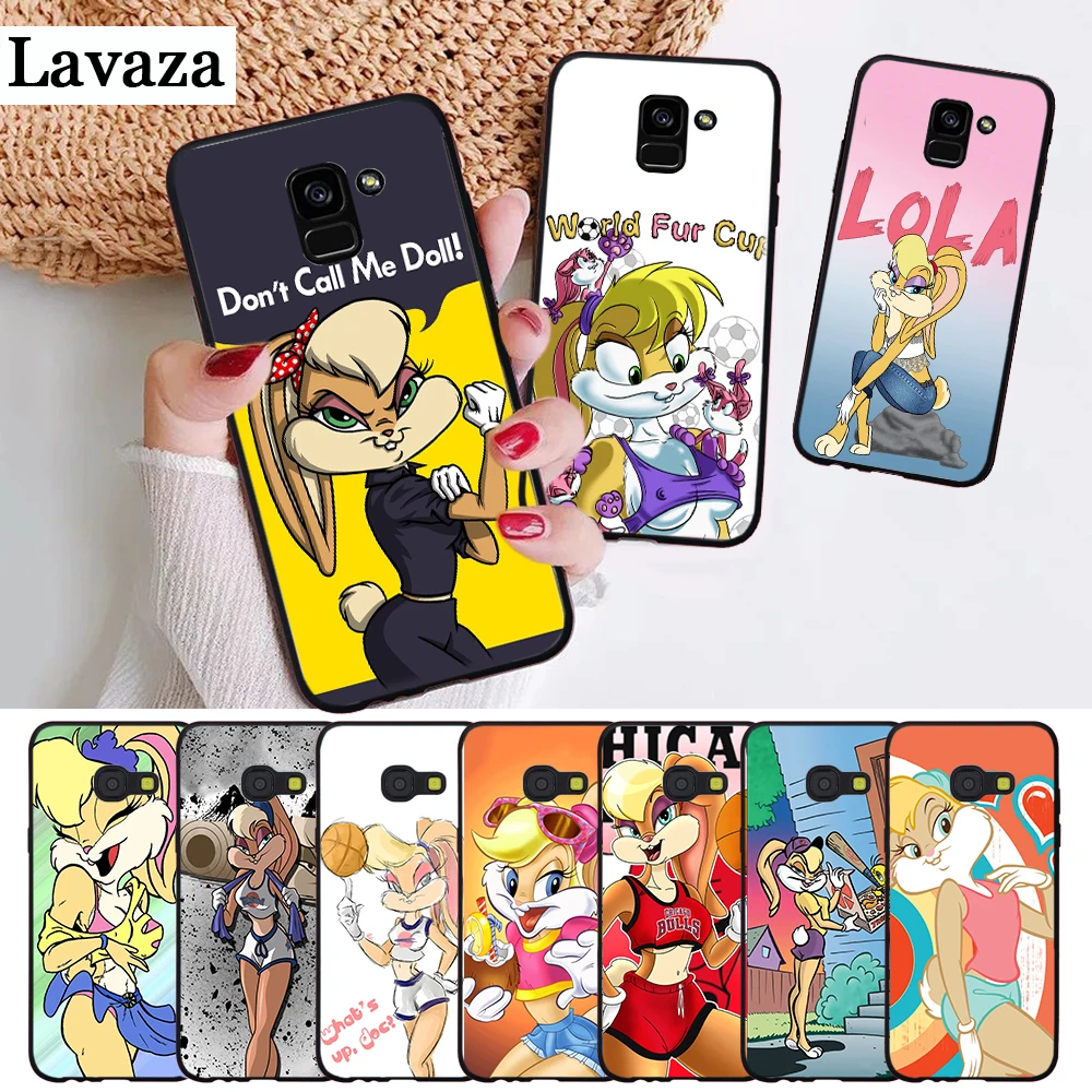 

Lavaza lola bunny Silicone Case for Samsung A3 A5 2016 2017 A6 Plus 2018 A7 A8 A9 A10 A30 A40 A50 A70 J6