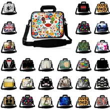 Сумки для Для женщин противоударный Неопрен ручка Портфели Faion 10, 12, 13, 14, 15, 15,6 17 дюймов Чехол для переноски ноутбука+ плечевой ремень