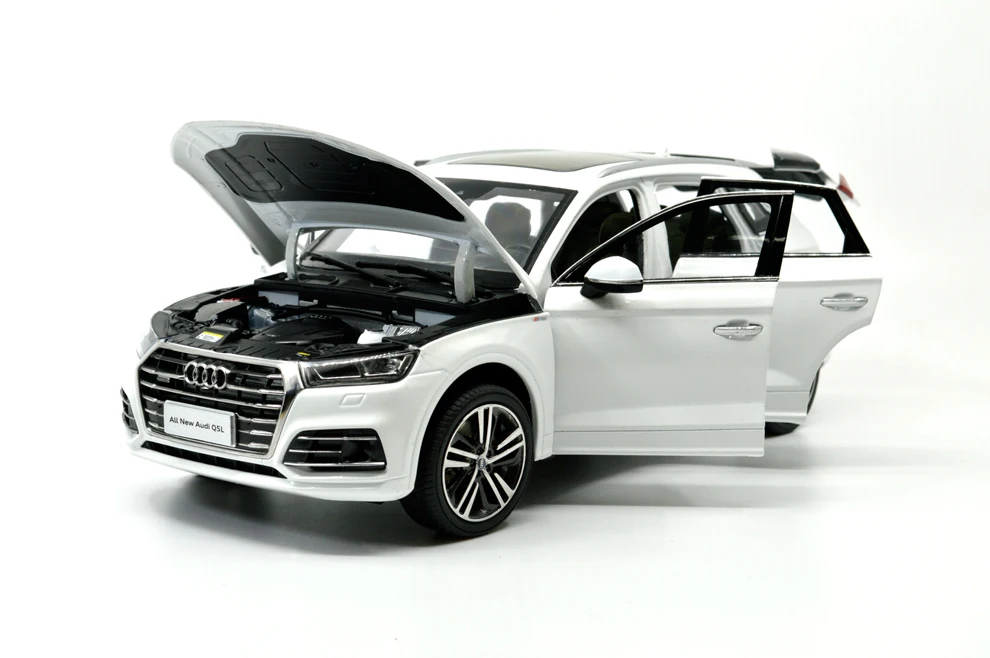 1/18 1:18 1 18 масштаб Audi Q5L 2018 белая статическая имитация литая модель автомобиля из