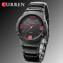 2016 new curren montres hommes marque de luxe militaire montres hommes montres-bracelets en acier pleins mode casual imperméable de quartz de sport de l’armée