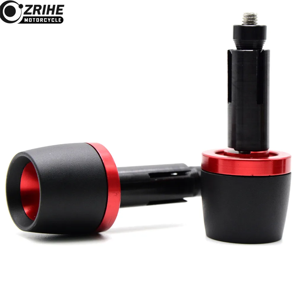7/8" 22MM Motorcycle Aluminum Handlebar Grips Bar Ends Sliders for honda CBR900RR CBR954RR CBR929RR suzuki gsx-r gsxr 1000 750